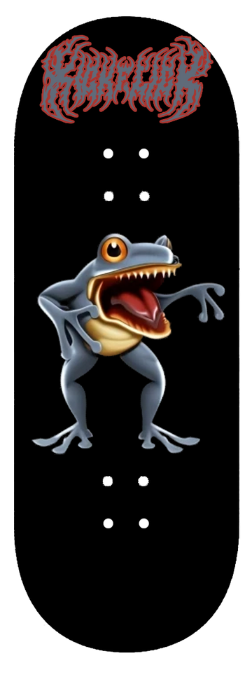 "Frog Man" Fingerboard Deck (Made To Order)
