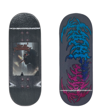 "Deathcore V2 Teal/Pink" Fingerboard Deck