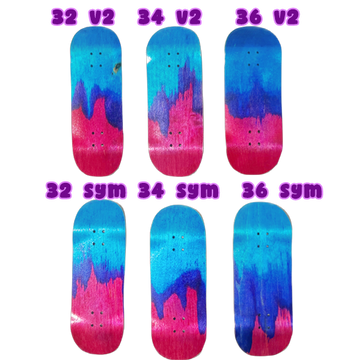 "Color Fade" Fingerboard Deck