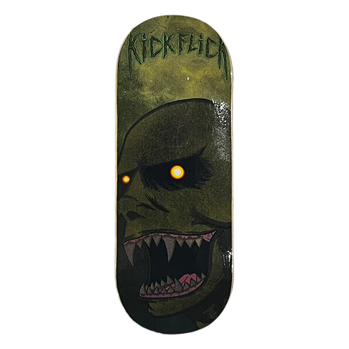 "Green Demon" Fingerboard Deck (Made To Order)