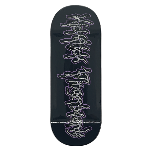 Limited Edition Purple Lightning Logo Fingeboard Deck