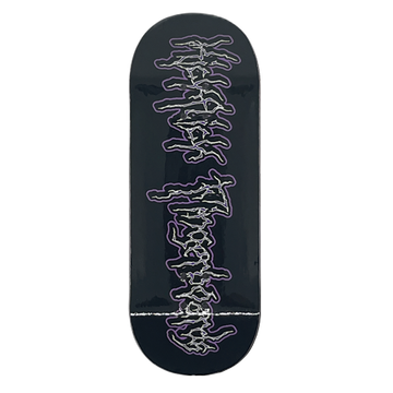 Limited Edition Purple Lightning Logo Fingeboard Deck