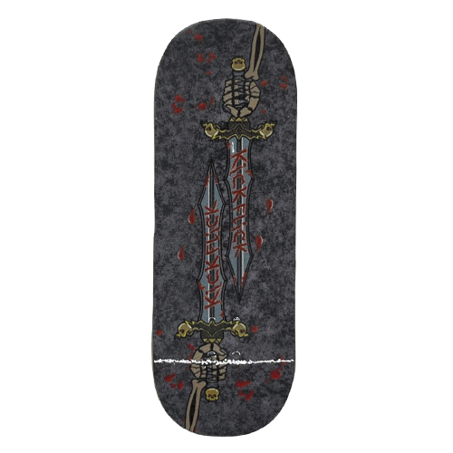 "Necroswords" Fingerboard Deck (Made to Order)