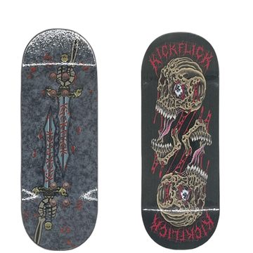 "Sinew Skull" Fingerboard Deck