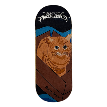 "Saurer_Fingerz Pro Model" Fingerboard Deck (Made To Order)
